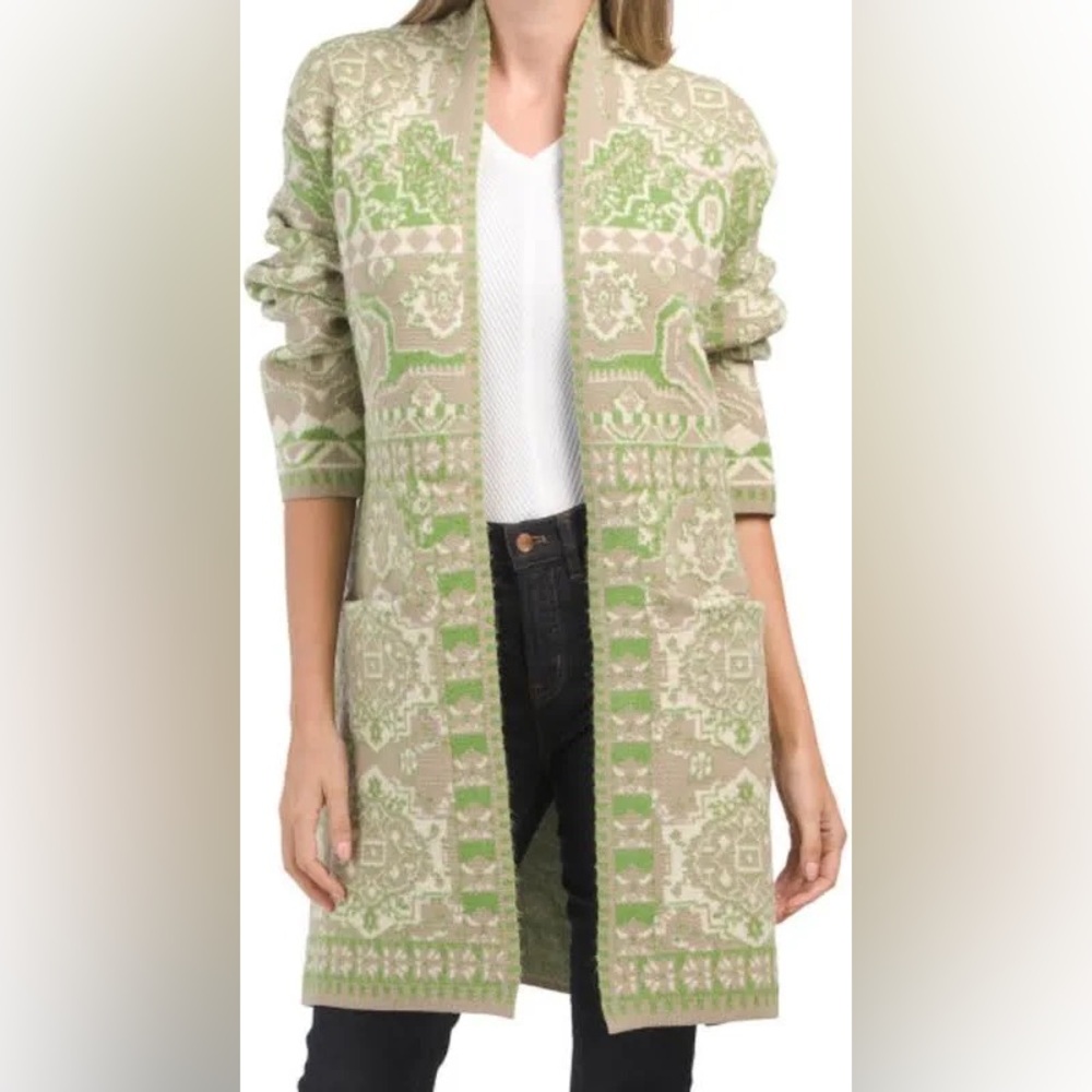 Badgley Mischka open front cardigan